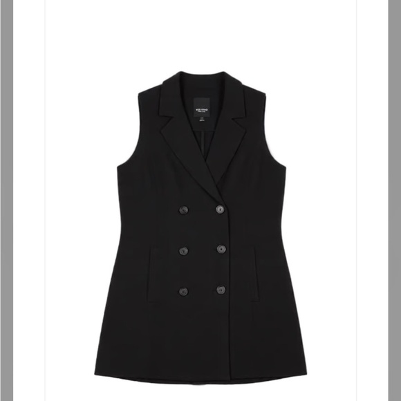 Simply Vera Vera Wang Dresses & Skirts - Simply Vera Vera Wang NWT Women’s Black Double Breasted Dress Size Medium